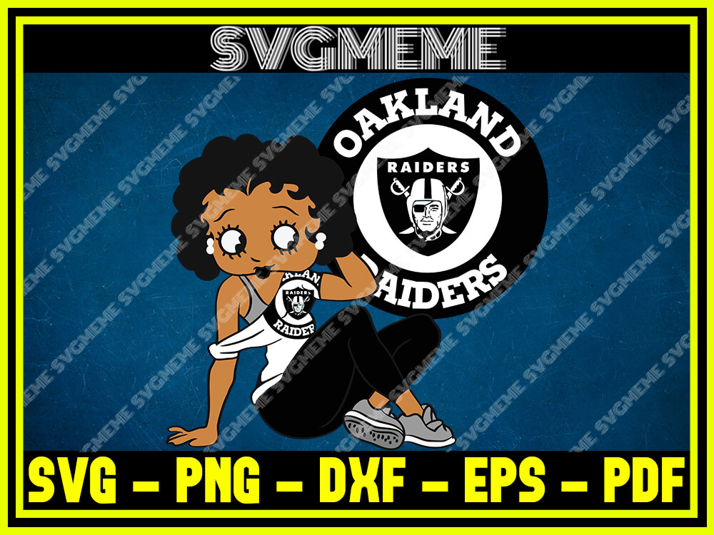 Download Free Nfl Betty Boop Oakland Raiders Svg Png Dxf Eps Pdf Clipart For Cricut Nfl Betty Boop Oakland Raiders Svg Digital Art Files For Cricut Svg Meme PSD Mockup Template